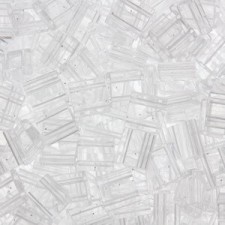 Miyuki tila 5x5mm beads - Crystal TL-131